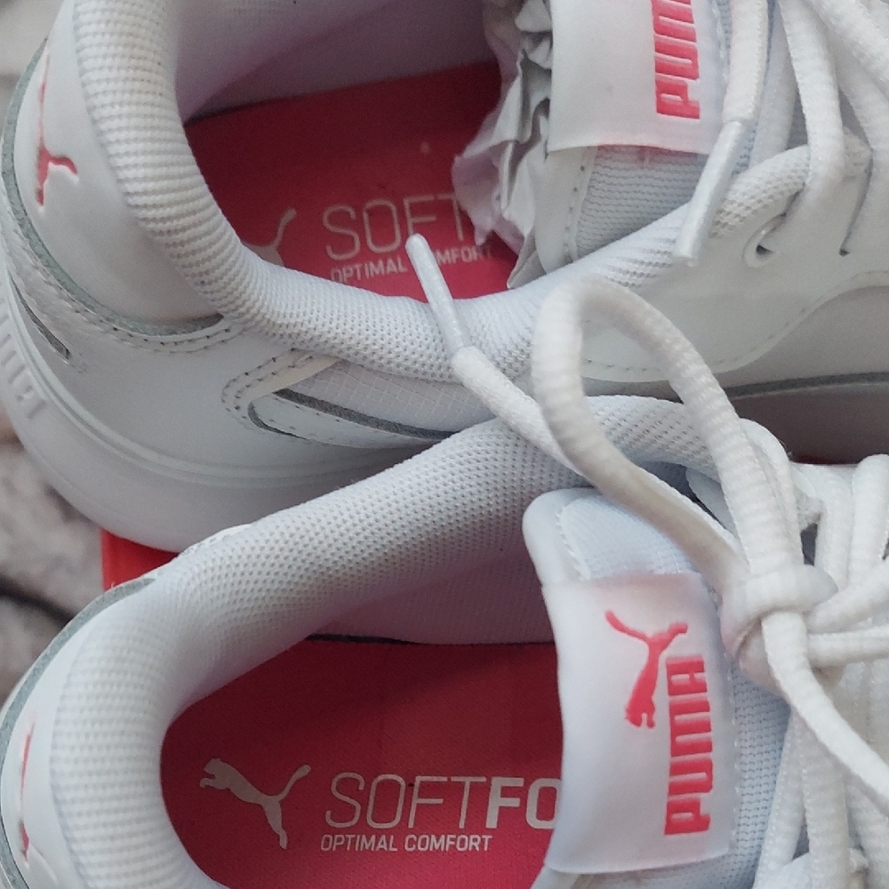 Puma Classic White Sneakers - Picture 3 of 6
